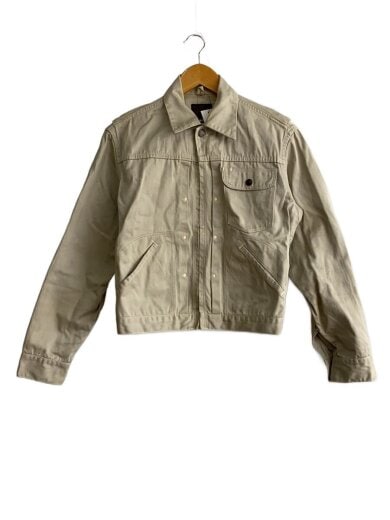 商品画像：ジャケット/36/コットン/BEG/無地 1