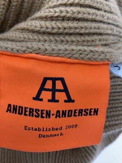 商品画像：ニット・セーター(厚手)/S/ウール/BEG/無地 3