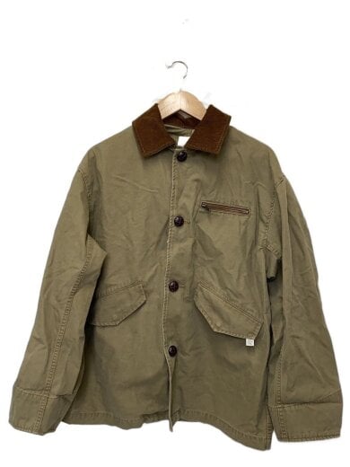 商品画像：Combination huntingジャケット/FREE/コットン/KHK/無地/123445089 1