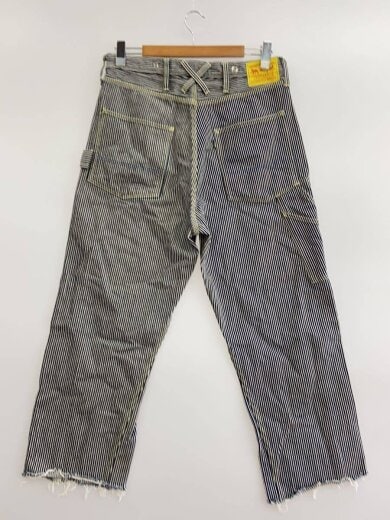 商品画像：名駅チャプト/5周年記念/ヒッコリー/ボトム/32/コットン/IDG/ストライプ/0548227366 2