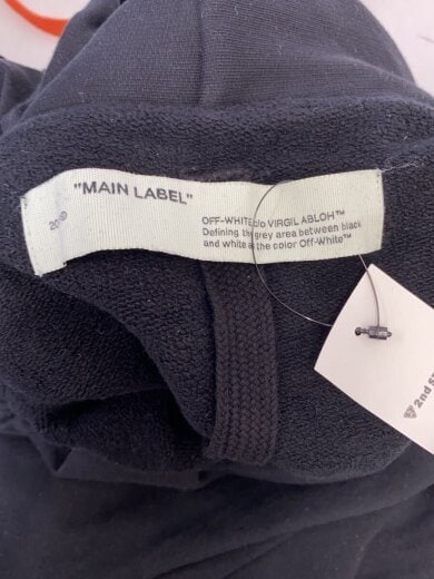 商品画像：レイヤードパーカー/バックプリント/19AW/XS/コットン/BLK/OMAB033F19185010 3