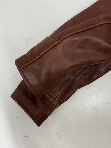 商品画像：90s/TALON/ステアハイド/レザージャケット・ブルゾン/38/レザー/BRW/無地 4