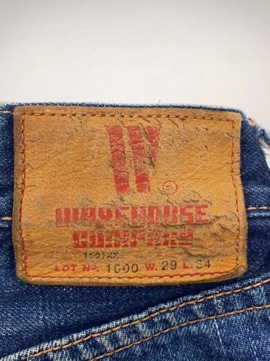 商品画像：デニムパンツ/コットン/BLU/無地/1000 4