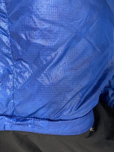 商品画像：ベンティスカダウンジャケット/XL/ナイロン/BLU/無地/1101312/匂い有/状態考慮 7