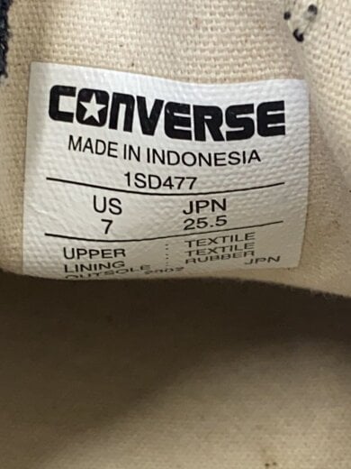 商品画像：ローカットスニーカー/25.5cm/BLK/1sd477 5