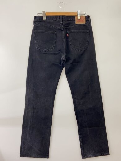 商品画像：501/ボタン裏260M/後染め/ストレートパンツ/33/デニム/BLK/無地// 2