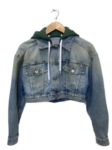 商品画像：フード/Gジャン/36/コットン/IDG/GWB063 1VZS 1