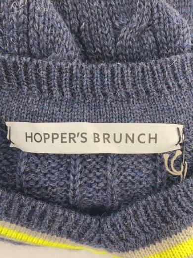 商品画像：HOPPERS BRUNCH/ニットベスト(薄手)/2/ウール/NVY/hb-24a07 3