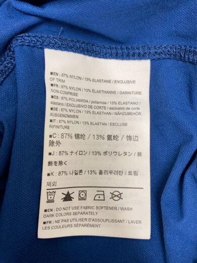 商品画像：SABRIA PANT/4/ナイロン/BLU/無地 4