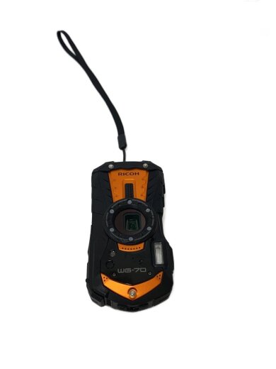 商品画像：デジタルカメラ RICOH WG-70 [オレンジ]// 1