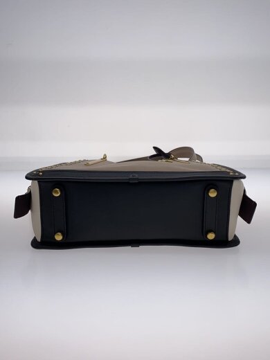 商品画像：ドリーマーウィズスカラップ/トートバッグ/レザー/BEG/76421 4