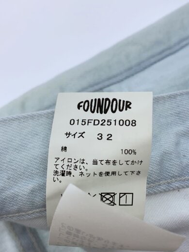 商品画像：FOUNDOUR/ボトム/32/コットン/BLU/無地/015FD251008// 5
