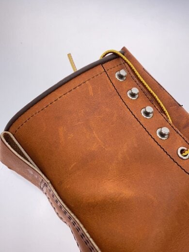 商品画像：877/モックトゥブーツ/27.5cm/BRW/レザー/9205758 6