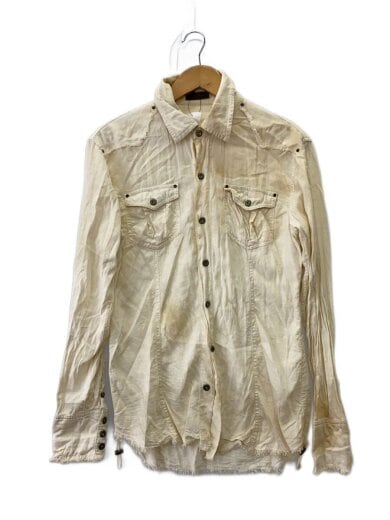 商品画像：Y2K/00s/archive/linen shirt Japanese label /35023019 1