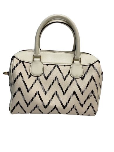 商品画像：ハンドバッグ/レザー/WHT/総柄/F49055 3