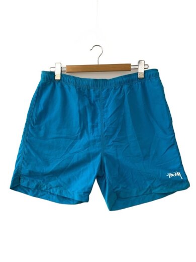 商品画像：ストックロゴビーチショーツショートパンツ/L/ナイロン/BLU/無地// 1