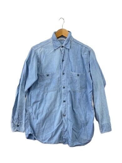 商品画像：60S/70S/DUBBLE WARE/シャンブレーシャツ長袖シャツ/--/コットン/IDG 1