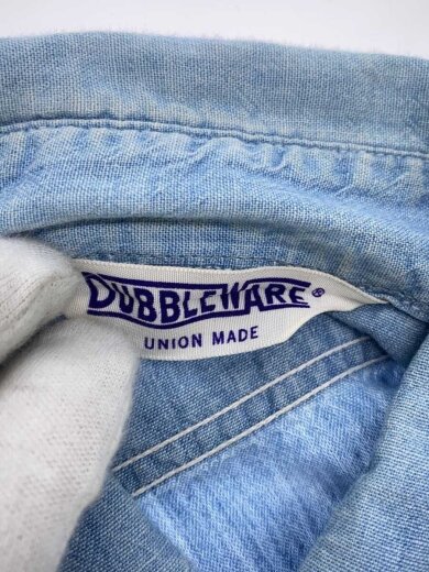 商品画像：60S/70S/DUBBLE WARE/シャンブレーシャツ長袖シャツ/--/コットン/IDG 3