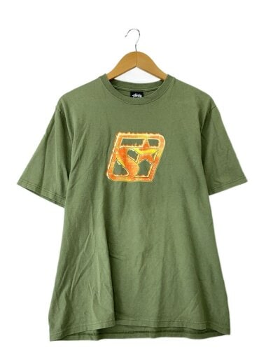 商品画像：blaze TEE/Tシャツ/M/コットン/KHK/プリント 1