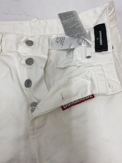 商品画像：クロップドパンツ/34/コットン/WHT/S75LB1024// 3