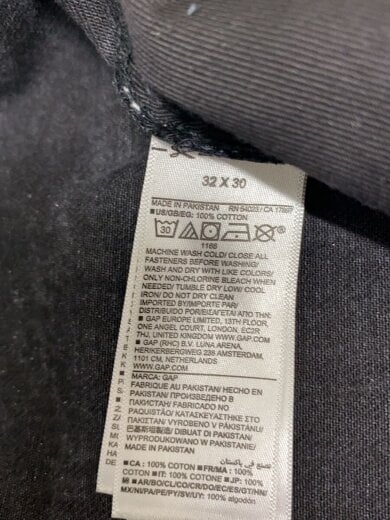 商品画像：super baggy 5p/ボトム/32/デニム/BLK/無地// 5