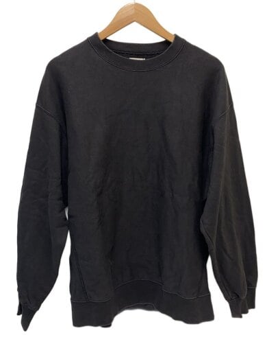商品画像：スウェット/23AW/ウラケ　セットインスリーブ/L/コットン/BLK/無地/8112-199-0414// 1