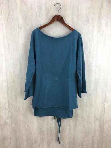 画像：HealthknitKhaju別注ルーズトップス/タグ付/長袖カットソー/one/コットン/グリーン1