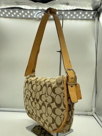 商品画像：ショルダーバッグ_シグネチャー_ブラウン/キャンバス/BRW/総柄 2