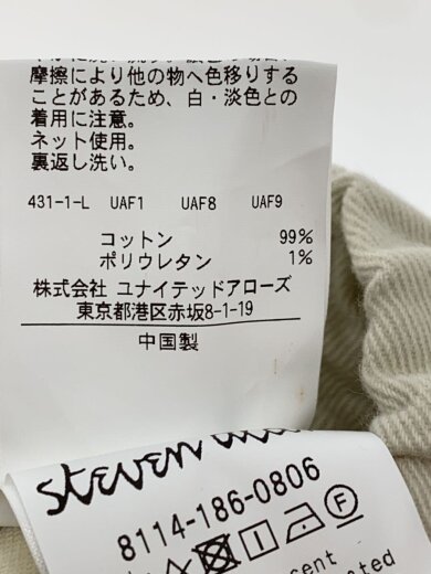 商品画像：ボトム/XL/コットン/CRM/無地/8114-186-0806 6