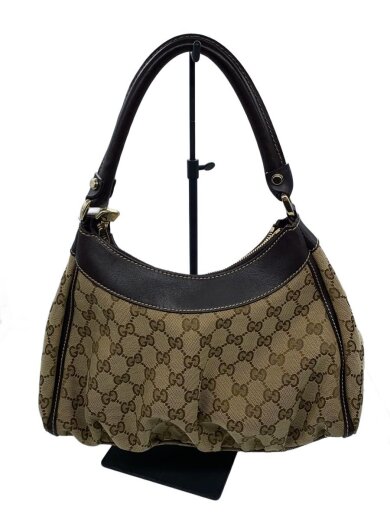 画像：GUCCIハンドバッグ/キャンバス/BRW/モノグラム/190525　4914033