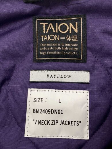 商品画像：ダウンジャケット/L/ポリエステル/BLK/無地/BM2409DN01 3