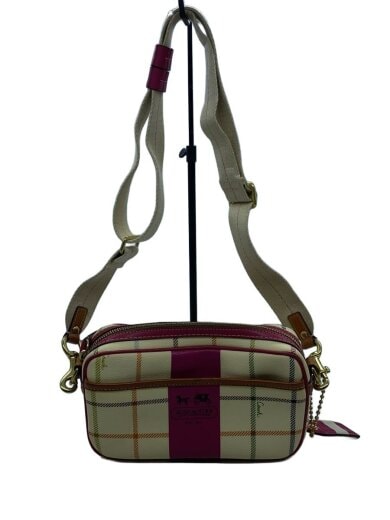 商品画像：ショルダーバッグ/PVC/IVO/チェック/12224 1