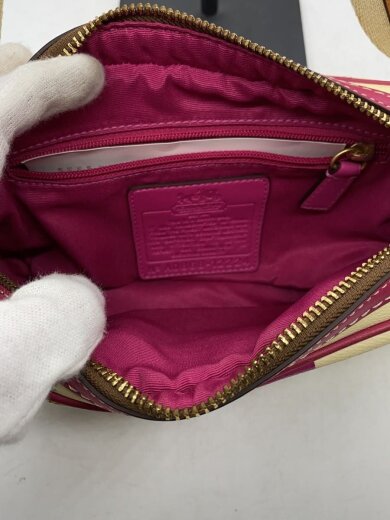 商品画像：ショルダーバッグ/PVC/IVO/チェック/12224 6