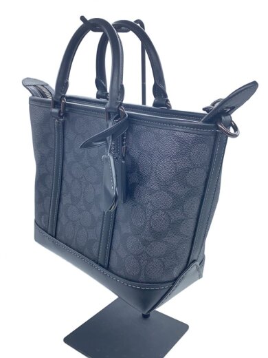 商品画像：トートバッグ/レザー/BLK/総柄/cbf26 2