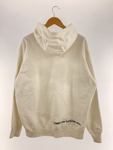 商品画像：18FW/CDG Spilit Box Logo Hooded/パーカー/XL/コットン/WHT/無地// 2