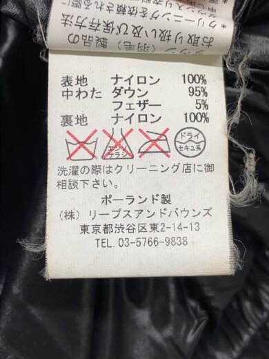 商品画像：ダウンジャケット/--/ナイロン/BLK/無地// 5