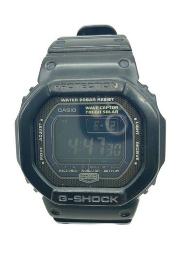商品画像：ソーラー腕時計・G-SHOCK/デジタル/ラバー/BLK/BLK 1