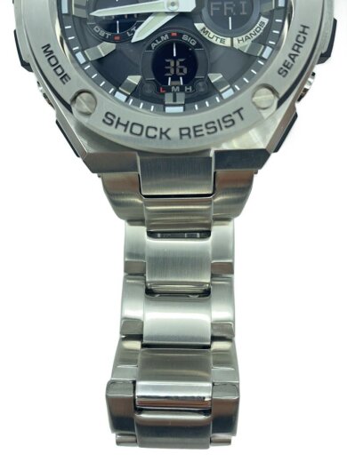 商品画像：ソーラー腕時計・G-SHOCK/デジアナ/SLV/SLV// 5