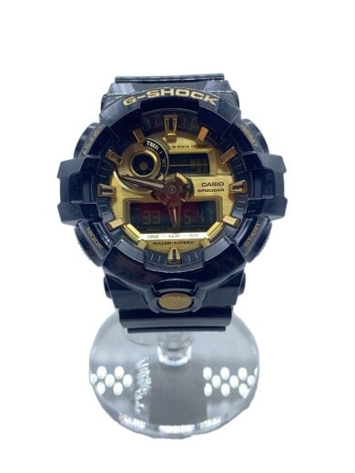 商品画像：クォーツ腕時計・G-SHOCK/デジアナ/ラバー/GLD/BLK 1