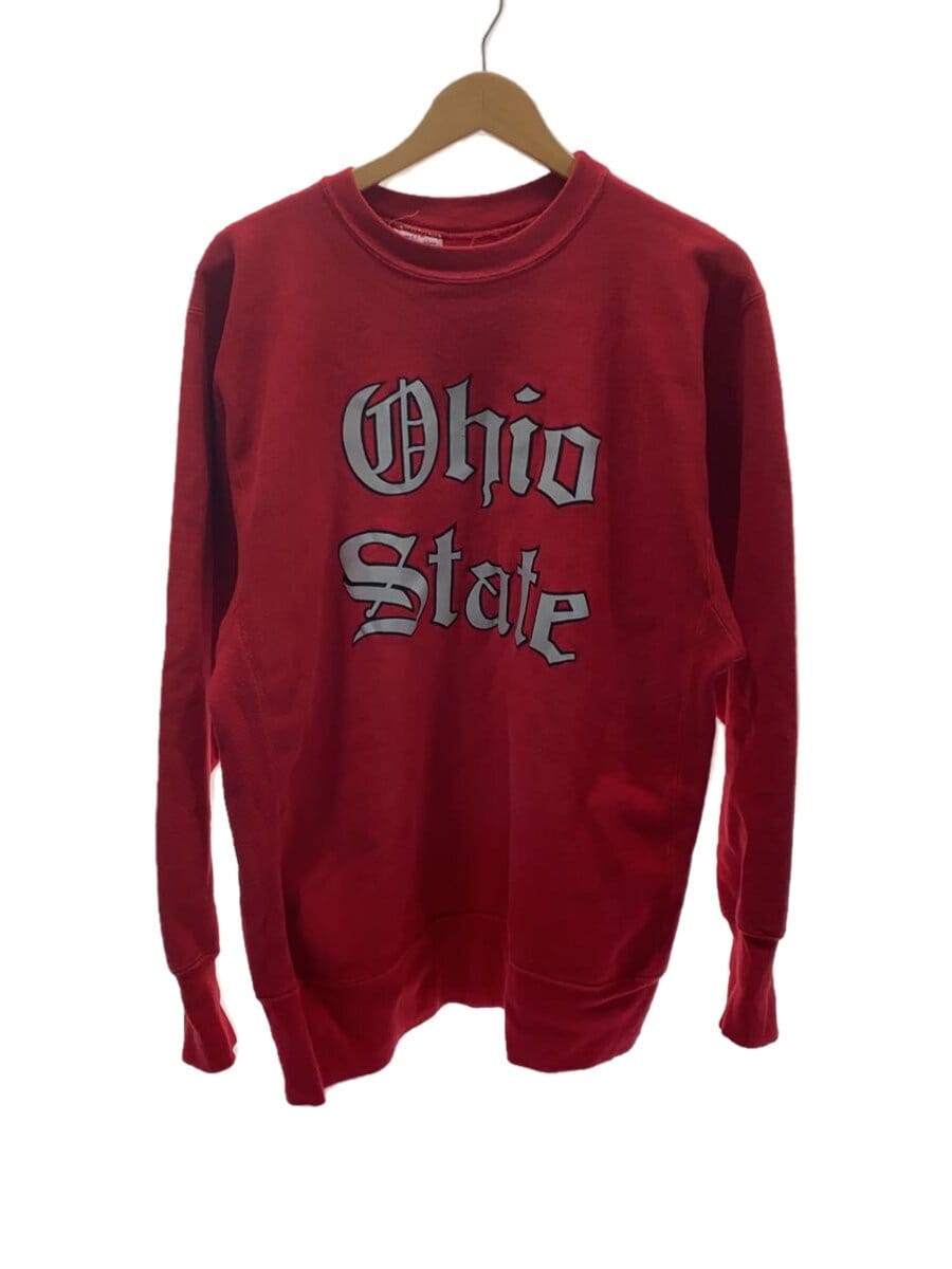 Champion / スウェット/XL/コットン/RED/プリント//