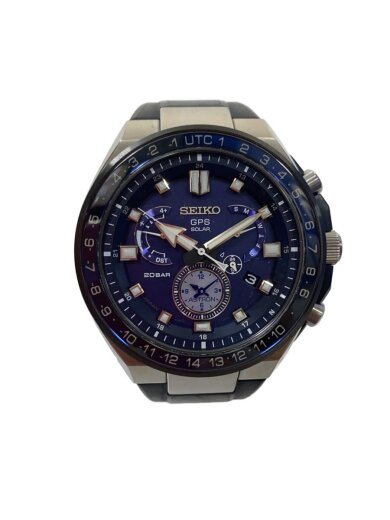 商品画像：ソーラー腕時計/アナログ/ラバー/BLU/8X53-0BB0/ブルー/アストロン/ 1