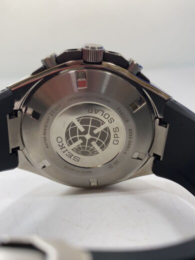 商品画像：ソーラー腕時計/アナログ/ラバー/BLU/8X53-0BB0/ブルー/アストロン/ 3