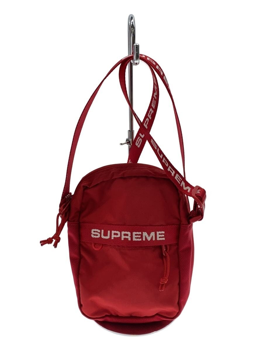 Supreme / ショルダーバッグ/ナイロン/RED/無地