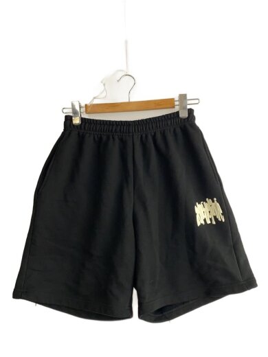 商品画像：ショートパンツ/3/ブラック/黒/無地/ワンポイント// 1