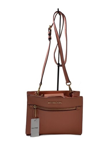 商品画像：ショルダーバッグ/ポリエステル/PNK/コーラルピンク/レザー/ 1