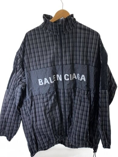 商品画像：ナイロンジャケット/46/ナイロン/BLK/ストライプ 1