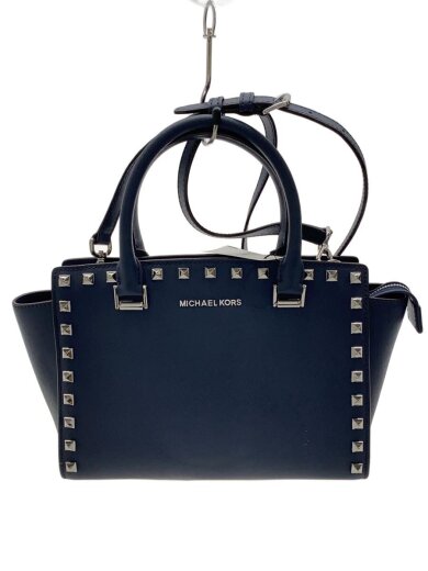 商品画像：ハンドバッグ/--/NVY/無地 1