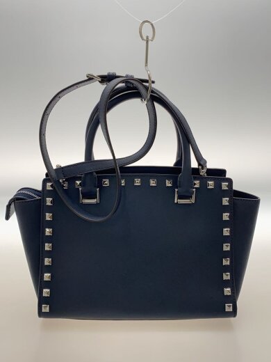 商品画像：ハンドバッグ/--/NVY/無地 3