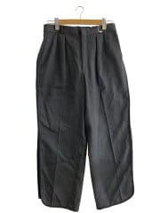 スラックスパンツ/FREE/ウール/GRY/リメイク