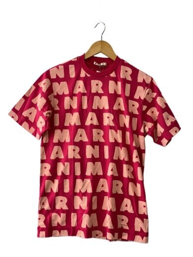 商品画像：Tシャツ/--/コットン/PNK/総柄 1